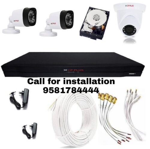 CPPLUS 2.4MP 3Cameras combo kit