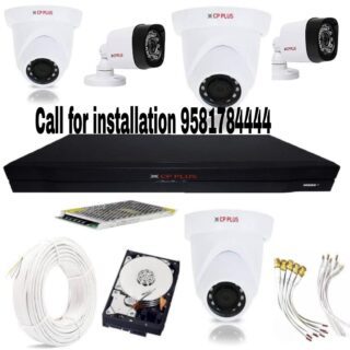 2.4MP CPPlus 5Cameras Kit