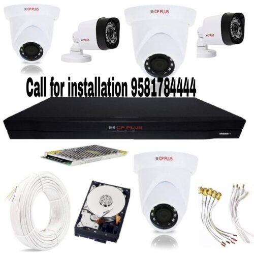 2.4MP CPPlus 5Cameras Kit