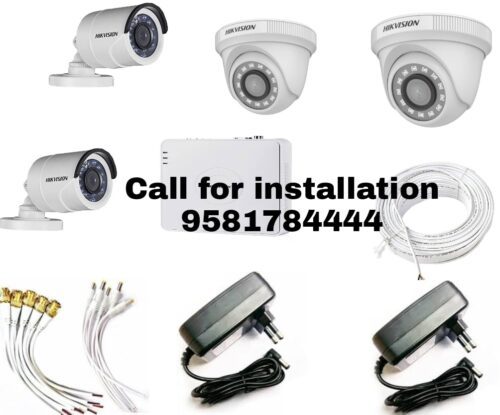 2MP Hikvision bullet dome CCTV
