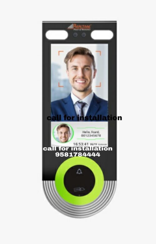Realtime PRO 2K WIFI Biometric High Speed Long Range Face Recognition Without Power Supply 