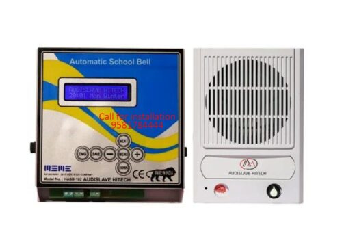 Automatic School Bell With Bluetooth And Mic Smart Kit