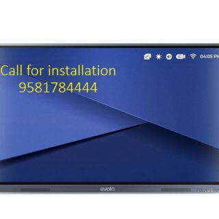 evota Digital Smart Board for Teaching, 75 inch Interactive Flat Panel with 4K Touch Screen Display for Online Teaching Size 75inch for Classroom, Coaching Classes, School, College and Education