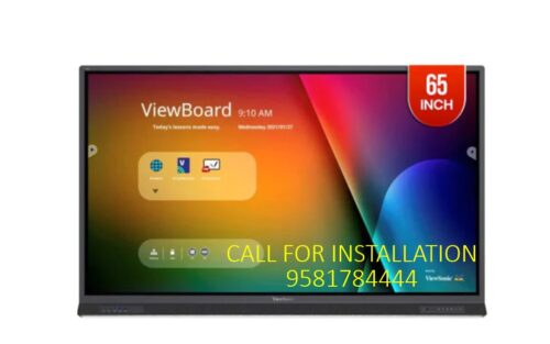 VIEWSONIC Interactive Flat Panel 4K UHD 65Inch Interactive Display for school
