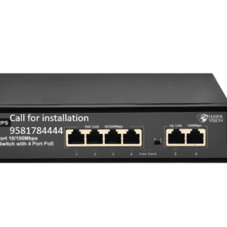 UPLINK POE SWITCH HAWKVISION 4+2 HV-X402-PS