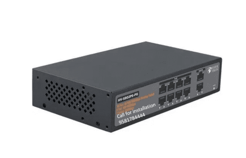 HAWKVISION 8+2 FULL GIGA PoE SWITCH