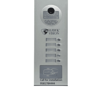 HAWKVISION VDP FIVE BELL OUTDOOR WITH RFID FUNCTION HV-D4-5-OU