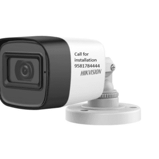 HIKVISION 8MP 4K CCTV CAMERA DS-2CE16U0T-ITPF MINI BULLET CCTV CAMERA FOR HOME