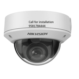 6MP AcuSense IP HIKVISION Vandal Fixed Dome Network CCTV Camera Built-in microphone Water and Dust resistant CCTV Camera Service Near You