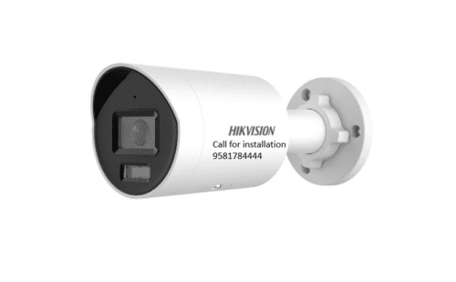 HIKVISION 2MP IP AcuSense DS-2CD2026G2-IU/SL Strobe Light and Audible Warning Fixed Mini Bullet Network CCTV Camera Two Way Audio IP67 CCTV Camera Service Near You