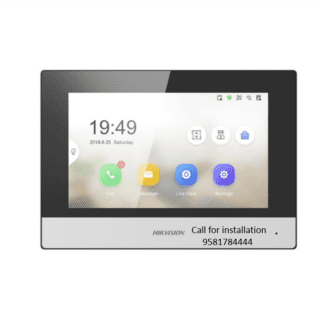 HIKVISION VDP KH6 Series IP-Based Indoor Station DS-KH6320WTE1 7-inch Touch Screen Video Door Phone