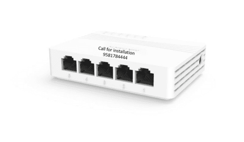 HIK VISION 5PORT POE SWITCH FAST ETHERNET UNMANAGED DESKTOP SWITCH