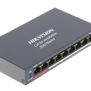 8PORT POE SWITCH HIKVISION DS-3E0109P-E/M NETWORK SWITCH DESKTOP SWITCH