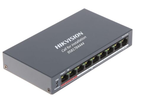 8PORT POE SWITCH HIKVISION DS-3E0109P-E/M NETWORK SWITCH DESKTOP SWITCH