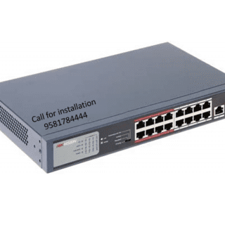 HIKVISION 24 PORT FAST ETHERNET UNMANAGED POE SWITCH DS-3E0326P-E/M NETWORK SWITCH