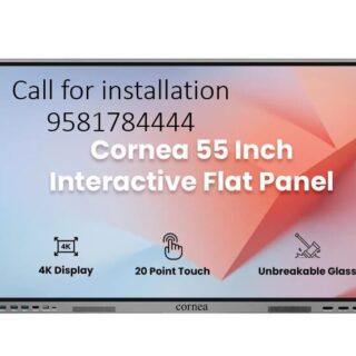 CORNEA 55inch 4K UHD TOUCH SCREEN LED TV Ultra Touch DISPLAY INTERACTIVE FLAT PANEL Monitor(3840 x 2160 Pixels) Android 13 Ideal for Schools ,College, Institute, Home And Office Windows(Optional)