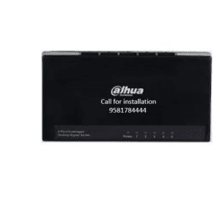 5Port Dahua Desktop POEDahua 8 Port Desktop Gigabit Ethernet Switch DH-PFS3008-8GT-L Gigabit Ethernet Switch DH-PFS3005-5GT-L