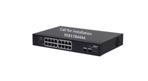 18Port Economical Gigabit Switch with 16Port POE Dahua DH-PFS3218-16GT-135