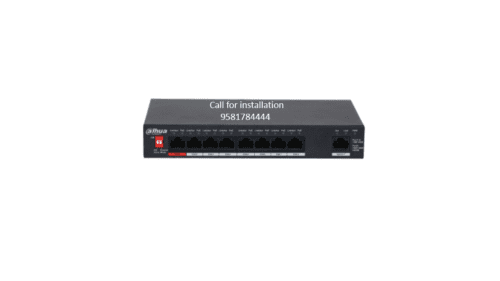 Dahua 9Port Unmanaged Desktop Switch with 8Port PoE DH-PFS3009-8ET1GT-96