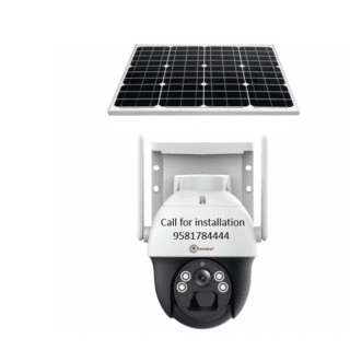TrueView 4MP Solar Powered Mini PTZ CCTV Camera 4G SIM