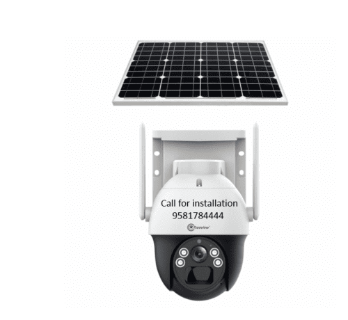 TrueView 4MP Solar Powered Mini PTZ CCTV Camera 4G SIM