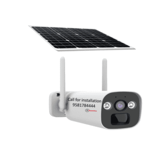 Solar Powered Bullet CCTV Camera 4MP 4G sim Support TrueView