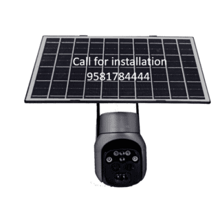 Hixecure Solar 3mp 4G SIM Support CCTV Camera Wi-Fi Support