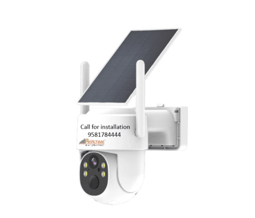 Realtime 4MP Solar 4G 360-degree PTZ Two-way audio