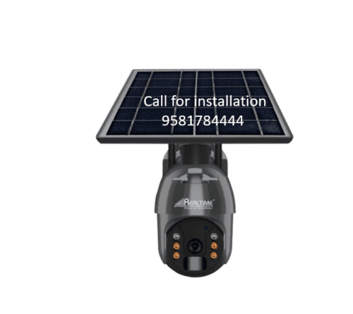 Realtime C9 Plus 4MP 4G PTZ Solar CCTV Camera Wireless