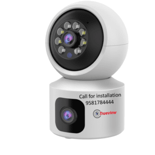 Trueview 2MP+2MP Smart Linkage Robot Tracking Security Camera Wireless 360-Degree