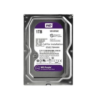 WD Purple Surveillance Hard Disk 1TB CCTV HDD
