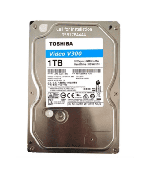 Toshiba CCTV Surveillance 1TB Hard Disk CCTV Camera Hard Disk