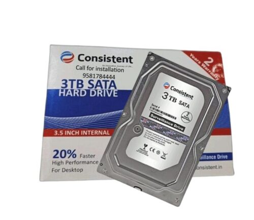 Consistent 6TB Surveillance Internal Hard Drive HDD for DVR NVR