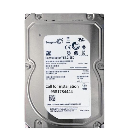 Seagate Constellation 3TB Internal Hard Drive for CCTV Surveillance