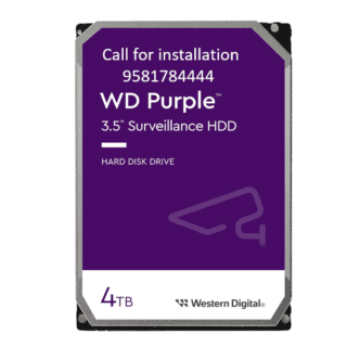 Western Digital Purple 4TB CCTV Surveillance Support Upto 64HD CCTV