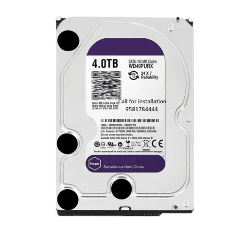 ANTBEE 4TB Surveillance Internal Hard Drive Support DVR and NVR