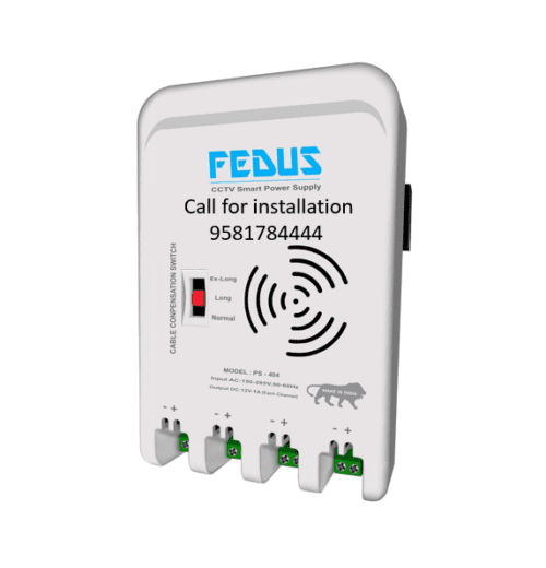 FEDUS 4Channel SMPS for CCTV Power Supply Adapter