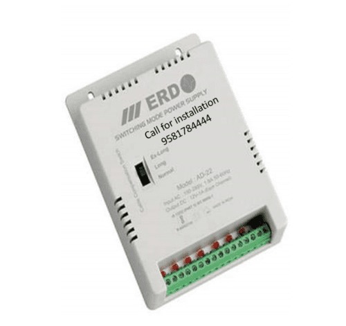 ERD 16CH Single Output SMPS for 16Cameras with Power Cord