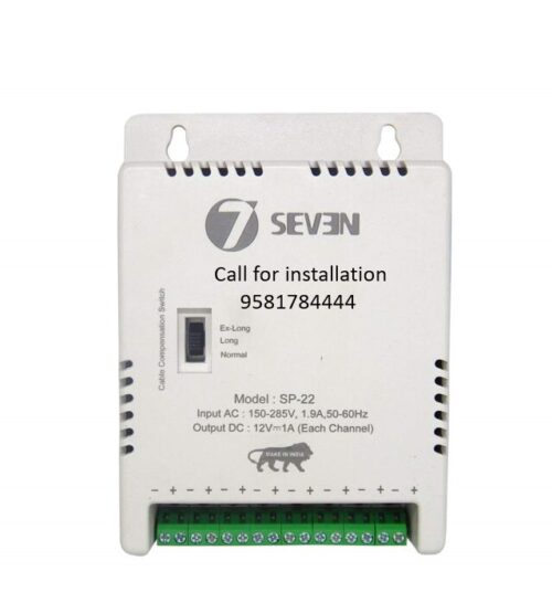 7SEVEN CCTV Power Supply 8Channel Camera SMPS