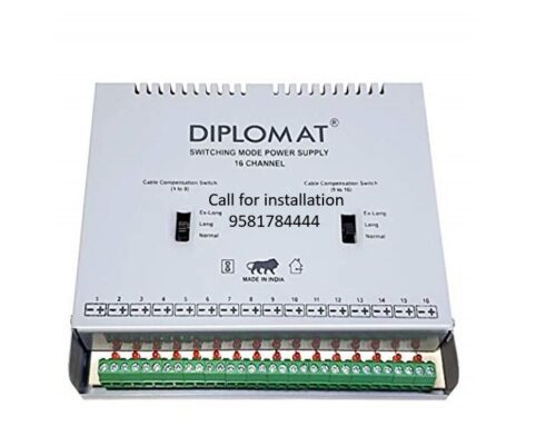 Elove 16Channel SMPS for CCTV Power Supply Adapter