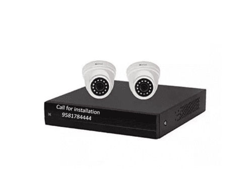 CP PLUS 4Channel HD DVR 1080p Indoor(Dome) Camera 2.4MP Combo