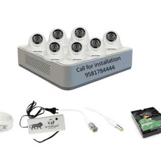 Hikvision 2MP 8Ch HD DVR 2MP 7Dome Camera HD Combo