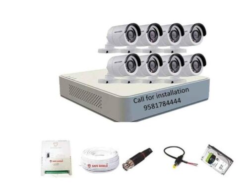 Hikvision 2MP 16Channel FHD DVR 8Bullet Cameras Combo Kit