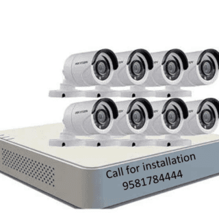 Hikvision 8Bullet Cameras 2MP and 16Channel FHD DVR Combo