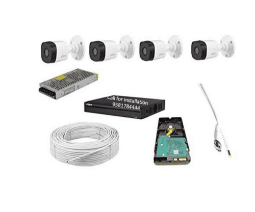 Dahua Full HD 2MP 4Bullet Cameras with 4Channel DVR Combo