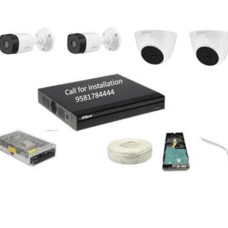 Dahua 2MP Cameras Combo With 4Channel DVR 2Dome 2Bullet Camera