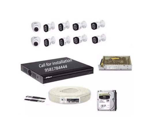 Dahua Full HD 2MP 16Channel HD DVR Combo 2Dome 8Bullet