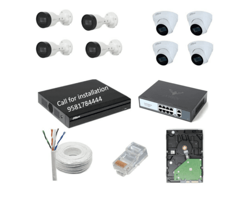 DAHUA 8 Channel NVR 8 IP Camera Combo 1TB HDD