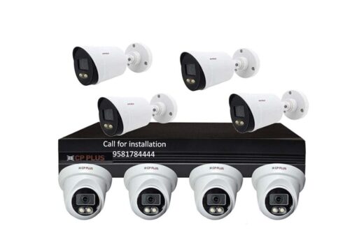 CP PLUS 2.4MP Guard+ Colorful 8 Channel DVR 8 Cameras