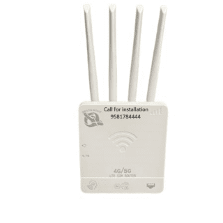 Brandroot-4G BR186 Upto 300Mbps 4G 5G Sim Support Wi-Fi Router